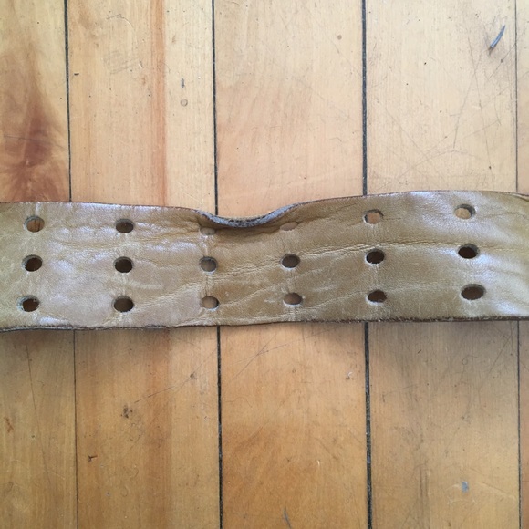 Vintage Handmade Leather Belt - Picture 6 of 7